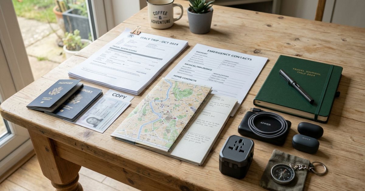 Ce que jai toujours en version papier en voyage en 2026
